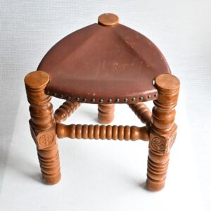 Vintage brutalist mid century statiefkruk - Afbeelding 3