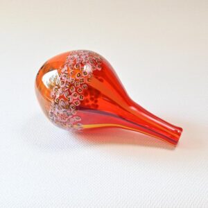 Vintage vaas Mille Flore - Afbeelding 3