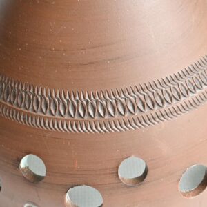 Vintage sgraffito hanglamp - Afbeelding 4