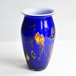 Mille Fiori glazen vaas
