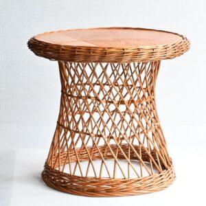 Rattan koffie tafeltje