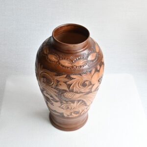 Korond houtlook vaas aardewerk - Afbeelding 2