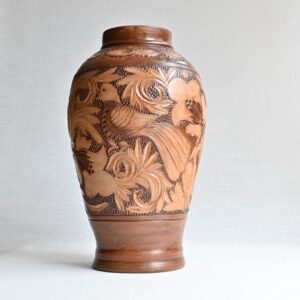 Korond houtlook vaas aardewerk - Afbeelding 3