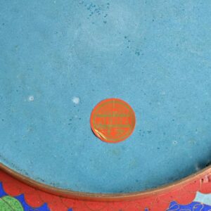 Cloisonne schaal bloemen vogel - Afbeelding 4