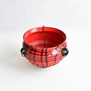 Glazen hang pot Art Deco - Afbeelding 3