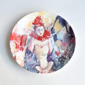 Groot bord Kunst op Tafel
